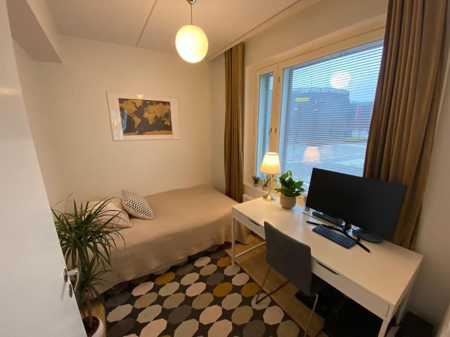 Modern Two Bedroom Apartment Near Helsinki Airport Vantaa Kültér fotó